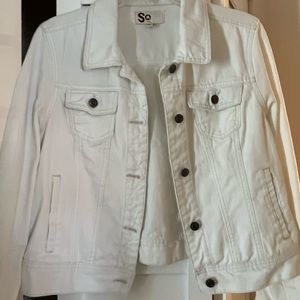 White Denim Jacket